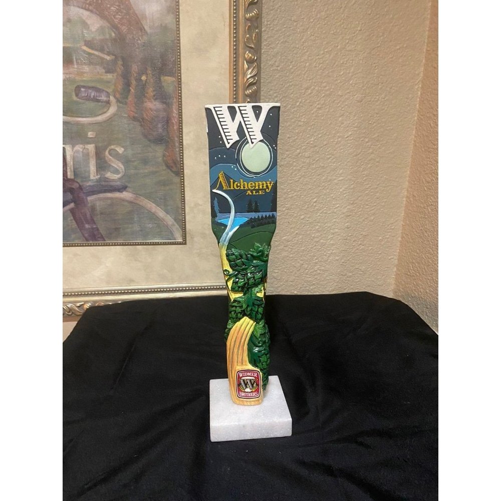 WIDMER ALCHEMY ALE BEER TAP HANDLE LIKE NEW